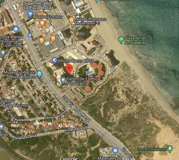 La Manga Km 0, Piso 100m De La Playa - Flat 100m From The Beach, Con Bicis, Piscina, Pádel&tenis Y Más - With Bikes, Pool, Paddle&tennis&more * La Manga del Mar Menor